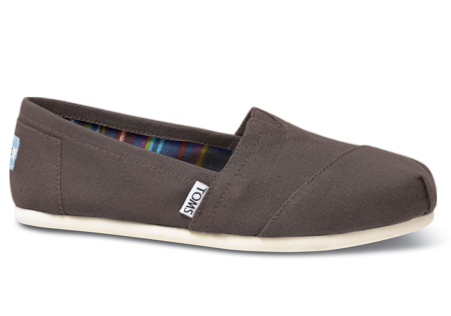 Toms Classics - Womens Alpargata Espadrilles - Grey - NZ - 921450OVR